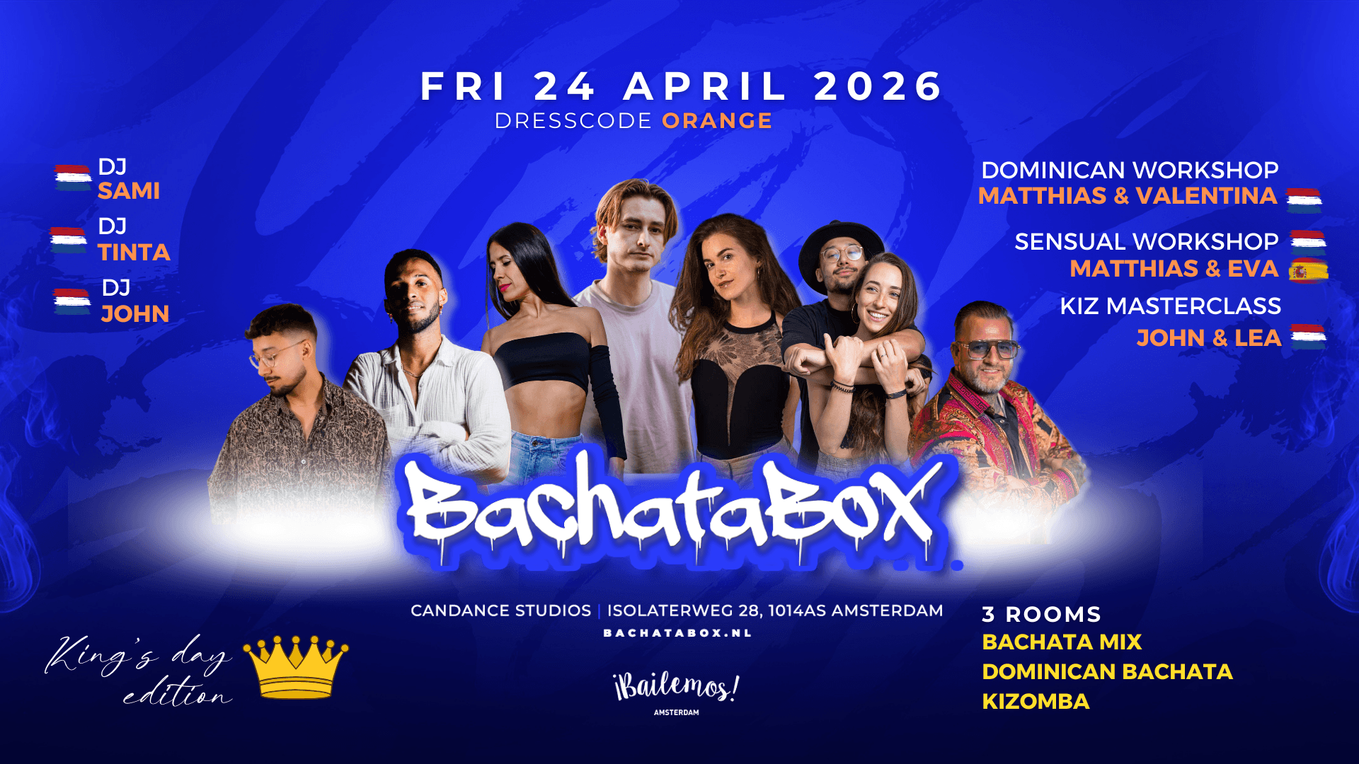 Bachatabox Amsterdam April 24