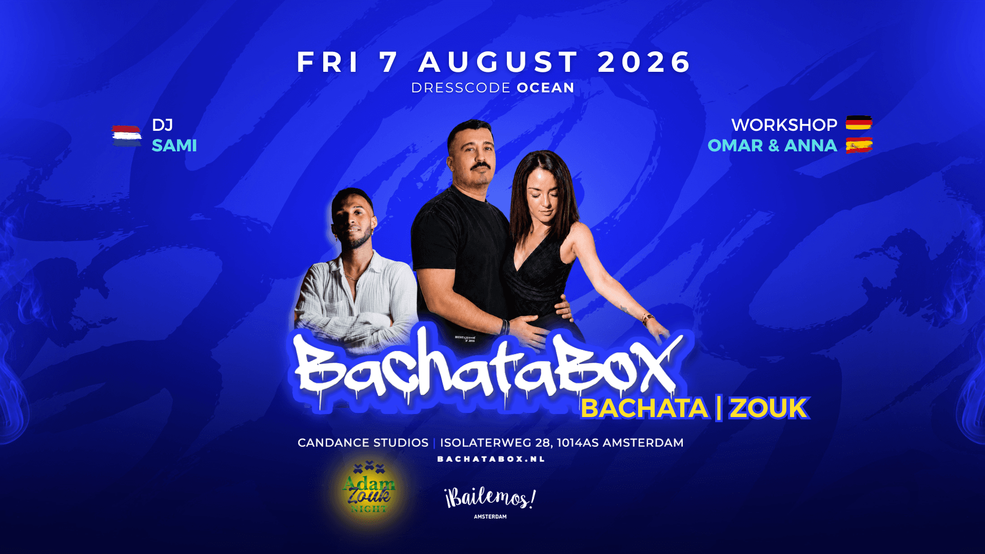 Bachatabox Amsterdam August 7