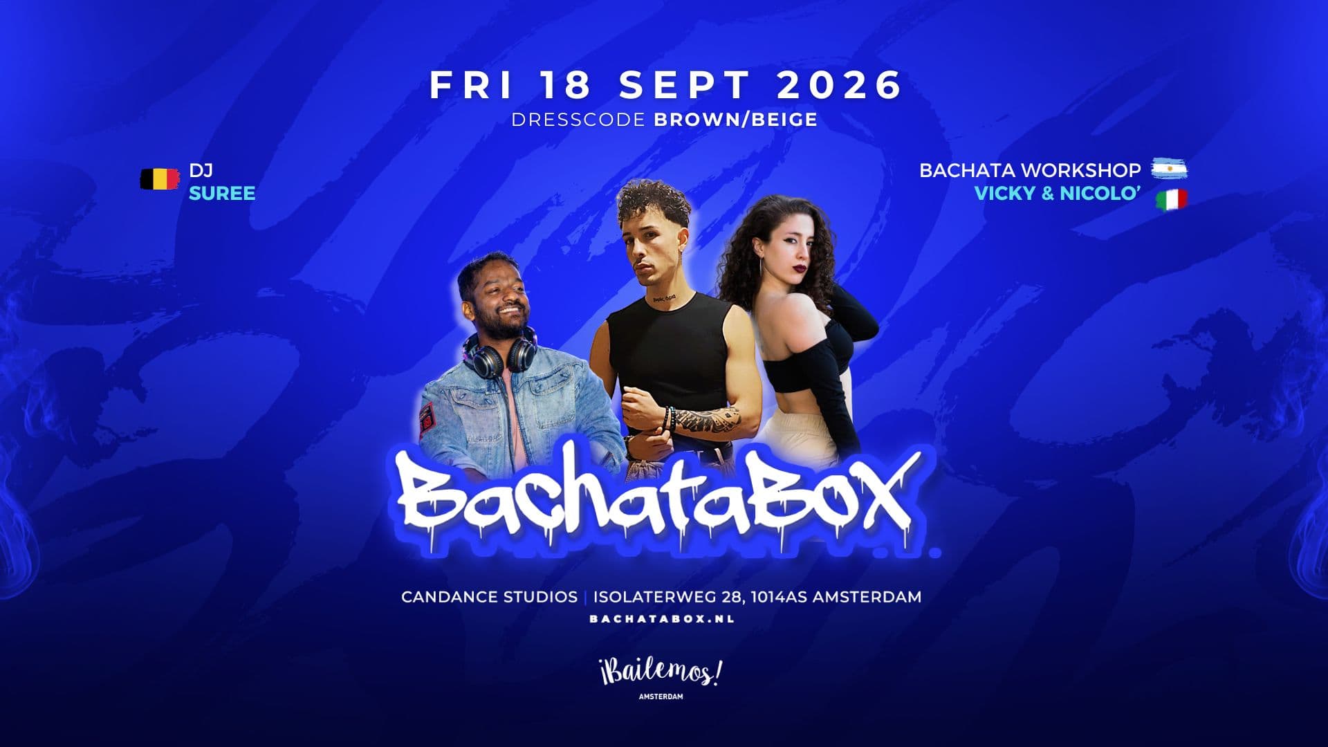 Bachatabox Amsterdam September 18