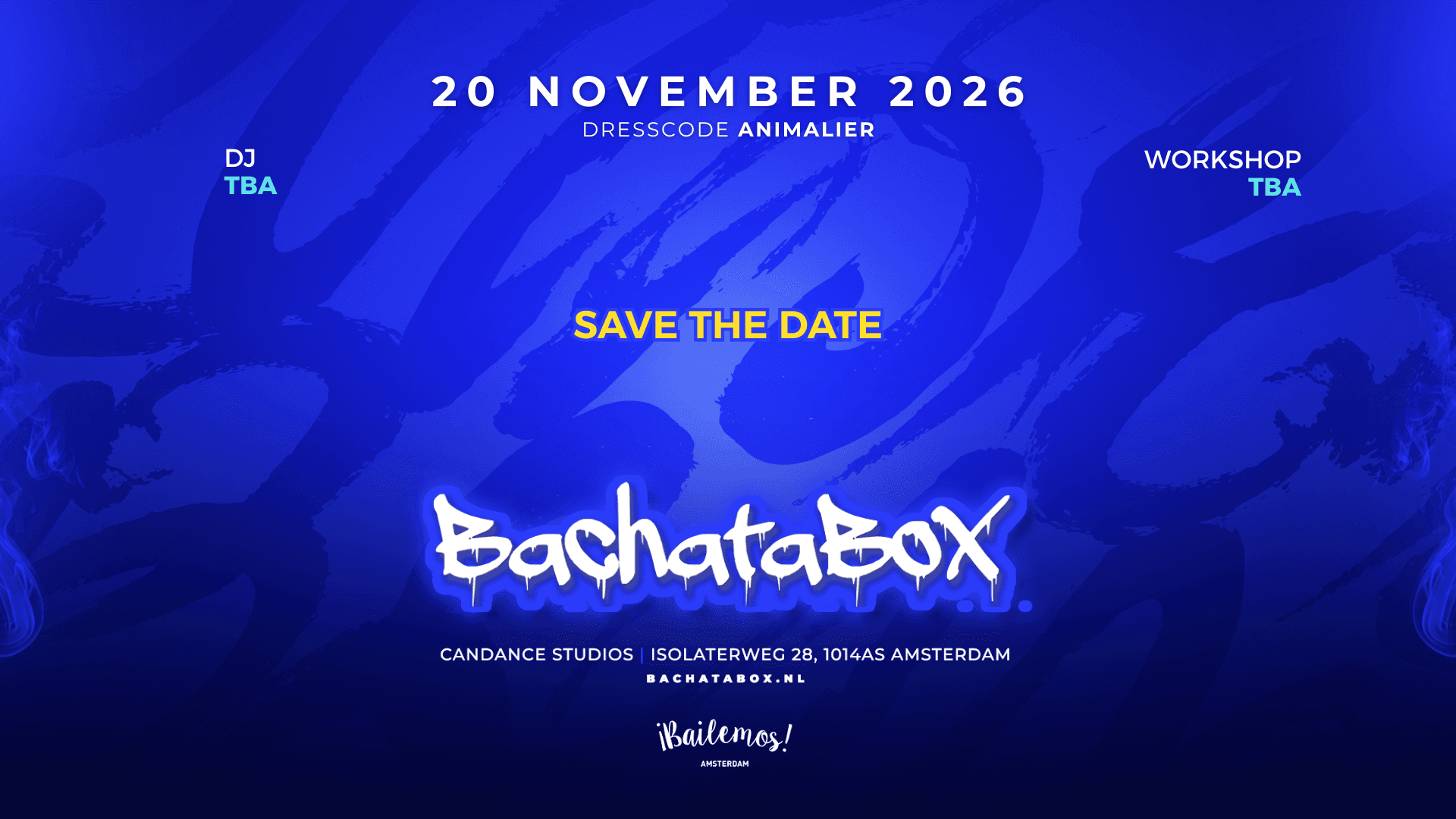 Bachatabox Amsterdam November 20